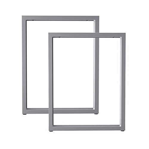 Robuste Metall-Tischbeine, 71,1 x 58,4 cm, Set mit 2 quadratischen Rohren, DIY-Möbelbeine für Couchtische, Schreibtische und Bänke – langlebige, moderne Wohnkultur-Lösung von Generisch