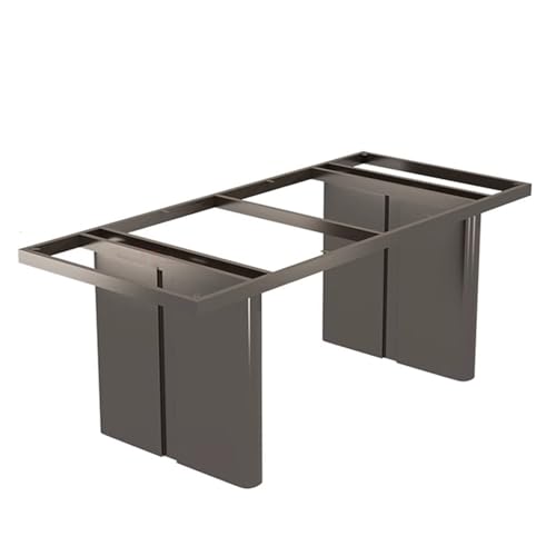 Robuste Metall-Tischbeine, 73 cm, quadratischer Tischrahmen für Ess- und Couchtische, stabile Ersatz-Möbelbeine mit Schrauben, Schwarz, 140 x 60 x 73 cm Robuste Metall-Tischbeine, 73 cm, quadratischer Tischrahmen für Ess- und Couchtische, stabile Ersatz-Möbelbeine mit Schrauben, Schwarz, 140 x 60 x 73 cm von Generisch