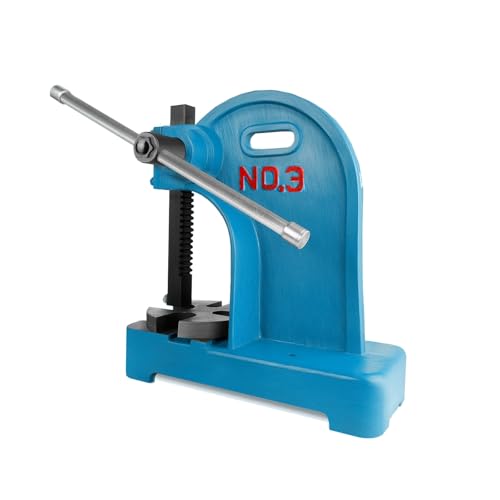Robuste manuelle Dornpresse zum Stanzen, Stempeln, Biegen und Zeichnen, perfekt für Lederhandwerk und Metallarbeiten Robuste manuelle Dornpresse zum Stanzen, Stempeln, Biegen und Zeichnen, perfekt für Lederhandwerk und Metallarbeiten von Generisch