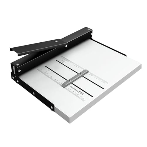 Robuste manuelle Faltenschneidemaschine – 350 mm Schreibtisch-Papierzähler mit Lineal für Dokumentenheft und Kartenfalte – unverzichtbares Bürowerkzeug Robuste manuelle Faltenschneidemaschine – 350 mm Schreibtisch-Papierzähler mit Lineal für Dokumentenheft und Kartenfalte – unverzichtbares Bürowerkzeug von Generisch