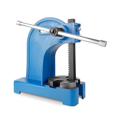 Robuste manuelle Ratschenpresse aus Gusseisen für präzises Stanzen, Biegen und Metallformen in verschiedenen industriellen Anwendungen Robuste manuelle Ratschenpresse aus Gusseisen für präzises Stanzen, Biegen und Metallformen in verschiedenen industriellen Anwendungen von Generisch