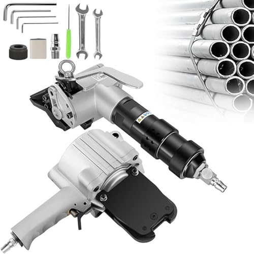 Robuste pneumatische Stahl-Umreifungsmaschine mit Spanner und Schneider-Versiegelung für sicheres Verpacken und Bandieren Robuste pneumatische Stahl-Umreifungsmaschine mit Spanner und Schneider-Versiegelung für sicheres Verpacken und Bandieren von Generisch