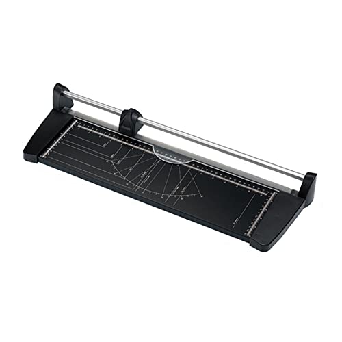 Robuster Büroschneidemaschine – A4/A3/A2-Schneider mit Metallsockel, Kapazität 10 Blatt, ideal für Karton und Laminierbögen, Präzisionsschneidwerkzeug von Generisch
