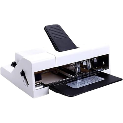 Robuster Doppelkopf-Hefter, 50 Blatt Bindungskapazität, 2–210 mm Papierzuführtiefe, für Büro und Zuhause Robuster Doppelkopf-Hefter, 50 Blatt Bindungskapazität, 2–210 mm Papierzuführtiefe, für Büro und Zuhause von Generisch