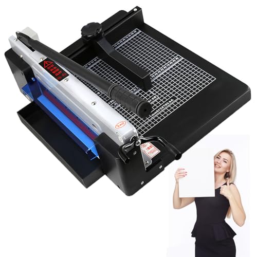 Robuster Papierschneider, industrieller Schneidemaschine für dickschichtiges, stapelbares Papierschneiden, manuelle Desktop-Lösung für den gewerblichen Gebrauch von Generisch