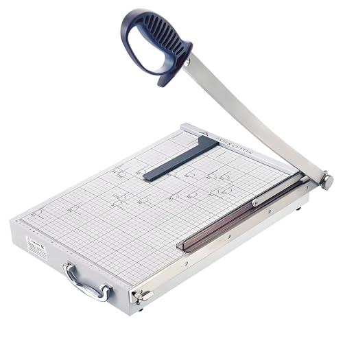 Robuster Rotations-Papierschneider, A4 Multifunktions-Papierschneider für den professionellen industriellen Einsatz, Metallbasis für präzises Schneiden von Karten und Ausweisen Robuster Rotations-Papierschneider, A4 Multifunktions-Papierschneider für den professionellen industriellen Einsatz, Metallbasis für präzises Schneiden von Karten und Ausweisen von Generisch