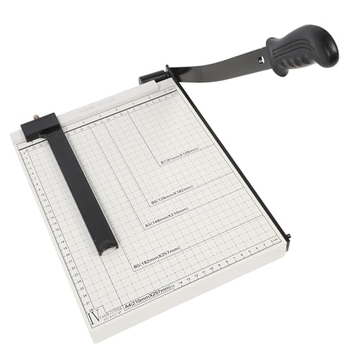 Robuster Schneidemaschine mit 12–12 Blatt Kapazität, präzises Schneiden mit Sicherheitsschutz und Klingensicherung für Büro, Zuhause und Schule von Generisch
