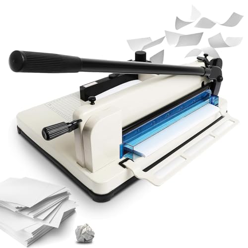 Robuster Schneidemaschine mit 400 Blatt Kapazität | Solide Stahlkonstruktion für präzises Schneiden von Leder und Stoff Robuster Schneidemaschine mit 400 Blatt Kapazität | Solide Stahlkonstruktion für präzises Schneiden von Leder und Stoff von Generisch