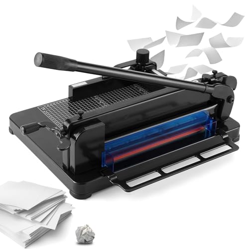 Robuster Schneidemaschine mit 400 Blatt Kapazität | Solide Stahlkonstruktion für präzises Schneiden von Leder und Stoff von Generisch