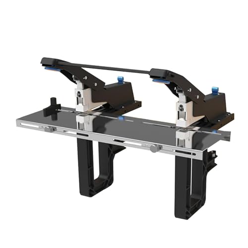 Robuster Schreibtischhefter, Doppelbindungsmethode für bis zu 60 Blatt, ideal für Büro, Schule und Lager von Generisch