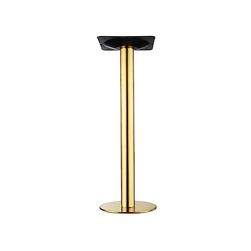 Robustes Schreibtischbein aus Edelstahl, verstellbare Metall-Tischstütze für Küche und Büro, 100,1 cm, goldfarben, inklusive Schrauben, individuelle Höhe, langlebiges Möbelbein von Generisch