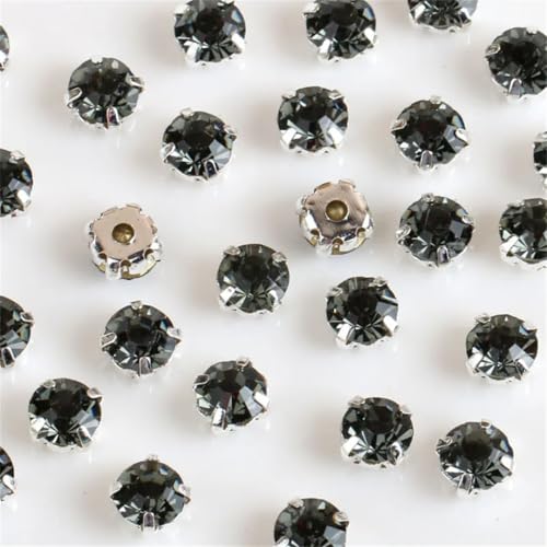 Rocailles-Perlen aus Glas, 1,5 mm, 15/0, einheitlich, metallisch, Bronze, für Schmuckherstellung, DIY-Armbänder, Zubehör, 5 g, ca. 840 Stück von Generisch