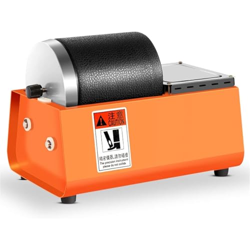 Rock Tumbler Kit – Elektrischer Rock Tumbler mit einstellbarer Geschwindigkeit, starker Leistung, geringem Lärm und gleichmäßiger Vibration zum Polieren von Steinen, Steinen, Münzen und mehr von Generisch