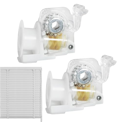Rollos Ersatzteile,2 Stück Kippmechanismus passend für die Sechskantstangen - Montagehardware Mit Transparenten Dünnen Linien Rollos Ersatzteile,2 Stück Kippmechanismus passend für die Sechskantstangen - Montagehardware Mit Transparenten Dünnen Linien von Generisch