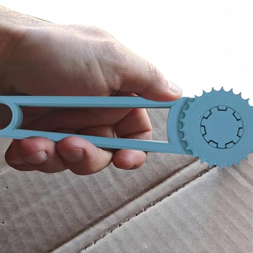 Rollschneider: Rundmesser Mit Perforationsklinge Perforationsmesser (Rollmesser, Papier Perforieren, Perforiertes Selber Machen) für Laminat, Folie, EVA-Schaum, Pappe von Generisch