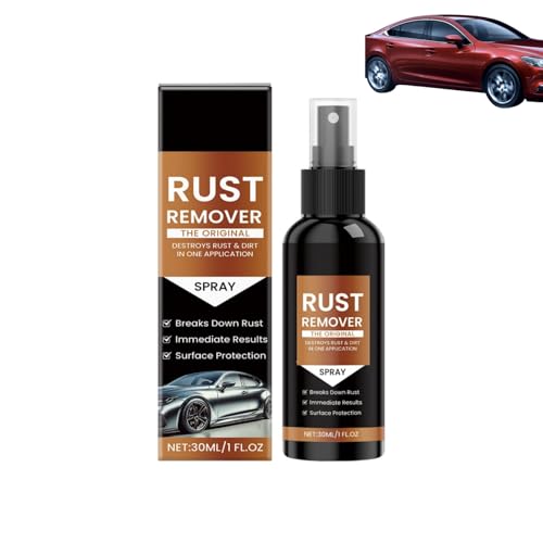 Rostentferner Spray,Rostlöser-Spray,Rust-Remover Für Metall,Werkzeuge,Autos,Ketten,Car Scratch Remover Multifunktional Anti Rostumwandler,Eisenfleckenreiniger,Anti-Rost Sprays(1 Stück) von Generisch