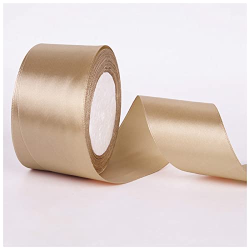 Rotes Band, Satinbänder, Hochzeit, Party, dekorative Geschenkbox, Geschenkband, DIY, Handarbeit, 6 mm, 1 cm, 1,5 cm, 2 cm, 2,5 cm, 4 cm, 5 cm, Weihnachtsbaumband (Pfauenblau) von Generisch