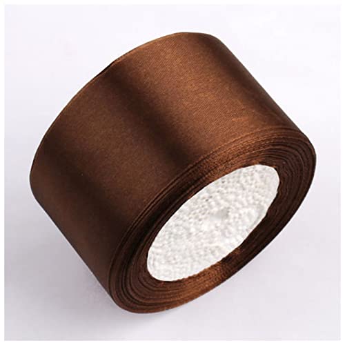 Rotes Band, Satinbänder, Hochzeit, Party, dekorative Geschenkbox, Geschenkband, DIY, Handarbeit, 6 mm, 1 cm, 1,5 cm, 2 cm, 2,5 cm, 4 cm, 5 cm, Weihnachtsbaumband (Pfauenblau) von Generisch