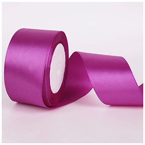 Rotes Band, Satinbänder, Hochzeit, Party, dekorative Geschenkbox, Geschenkband, DIY, Handarbeit, 6 mm, 1 cm, 1,5 cm, 2 cm, 2,5 cm, 4 cm, 5 cm, Weihnachtsbaumband (Pfauenblau) von Generisch