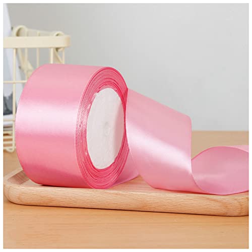 Rotes Band, Satinbänder, Hochzeit, Party, dekorative Geschenkbox, Geschenkband, DIY, Handarbeit, 6 mm, 1 cm, 1,5 cm, 2 cm, 2,5 cm, 4 cm, 5 cm, Weihnachtsbaumband (Pfauenblau) von Generisch