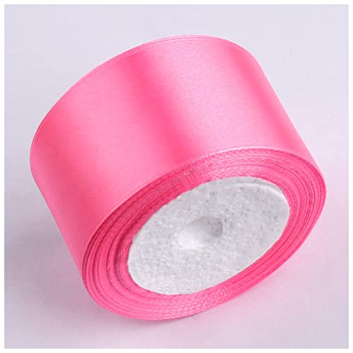 Rotes Band, Satinbänder, Hochzeit, Party, dekorative Geschenkbox, Geschenkband, DIY, Handarbeit, Basteln, 6 mm, 1 cm, 1,5 cm, 2 cm, 2,5 cm, 4 cm, 5 cm, Weihnachtsbaumband (Pfauenblau) von Generisch