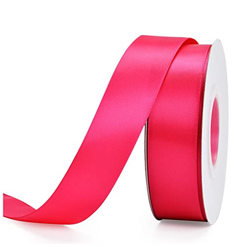 Rotes Band, einseitiges Satinband, 16 mm, 25 mm, 38 mm, 1/4 Zoll, 3/8, 1/2 Zoll, 5/8 Zoll, 2,5 cm, 3,8 cm, für handgefertigte Bastelarbeiten, Geschenke, Weihnachtsbaumband, 22 m Rotes Band, einseitiges Satinband, 16 mm, 25 mm, 38 mm, 1/4 Zoll, 3/8, 1/2 Zoll, 5/8 Zoll, 2,5 cm, 3,8 cm, für handgefertigte Bastelarbeiten, Geschenke, Weihnachtsbaumband, 22 m von Generisch