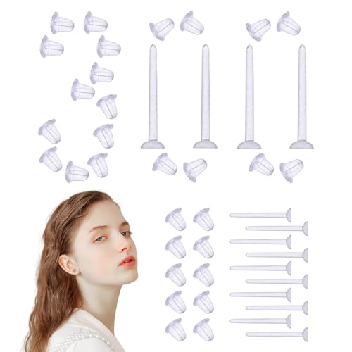 Rückseite für Ohrstecker, Silikon-Verschlüsse für Ohrringe, unsichtbare Ohrring-Ersatz-Sets für Bankette, Party, Reisen, Versammlungen Rückseite für Ohrstecker, Silikon-Verschlüsse für Ohrringe, unsichtbare Ohrring-Ersatz-Sets für Bankette, Party, Reisen, Versammlungen von Generisch