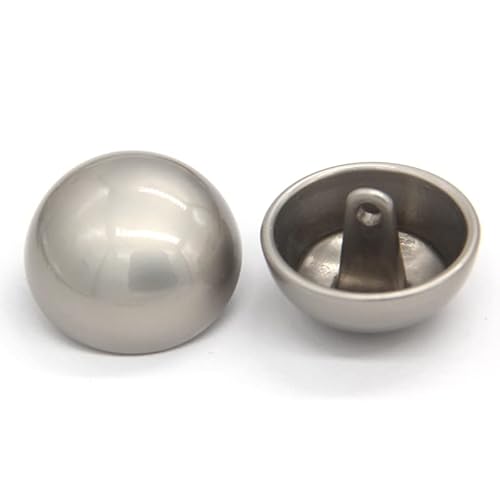 Runde Metallknöpfe zum Nähen, perfekt für Damenmäntel, Windbreaker und Stricktaschen, ideal für handgefertigte Dekorations- und Bastelprojekte. Runde Metallknöpfe zum Nähen, perfekt für Damenmäntel, Windbreaker und Stricktaschen, ideal für handgefertigte Dekorations- und Bastelprojekte. von Generisch