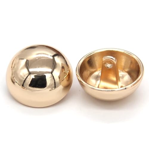 Runde Metallknöpfe zum Nähen, perfekt für Damenmäntel, Windbreaker und Stricktaschen, ideal für handgefertigte Dekorations- und Bastelprojekte. Runde Metallknöpfe zum Nähen, perfekt für Damenmäntel, Windbreaker und Stricktaschen, ideal für handgefertigte Dekorations- und Bastelprojekte. von Generisch