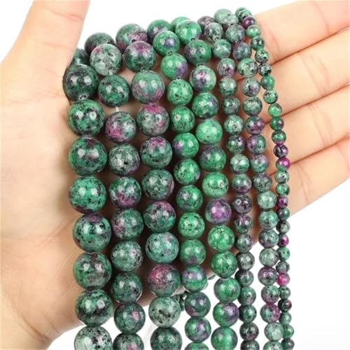 Runde Perlen aus Naturstein, zur Schmuckherstellung, zum Basteln, für Armbänder, 4 mm, 40 Stück Runde Perlen aus Naturstein, zur Schmuckherstellung, zum Basteln, für Armbänder, 4 mm, 40 Stück von Generisch