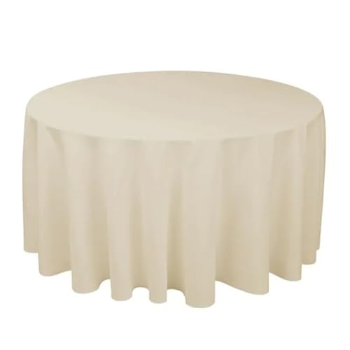 Runde Tischdecken für Hochzeiten, Geburtstage und Veranstaltungen, elegante Esstischdecken, 200 cm Durchmesser, Farbe 20, perfekt für Bankette und Feiern, 6 Stück Runde Tischdecken für Hochzeiten, Geburtstage und Veranstaltungen, elegante Esstischdecken, 200 cm Durchmesser, Farbe 20, perfekt für Bankette und Feiern, 6 Stück von Generisch