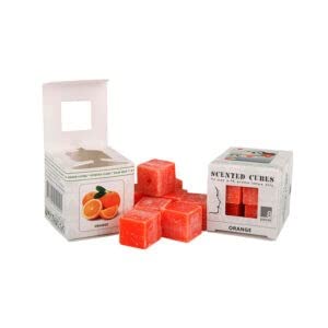 SCENTED CUBES Duftwachs Duftwürfel Raumduft Aroma Schmelzwachs viele verschiedene Sorten (Orange) von Generisch