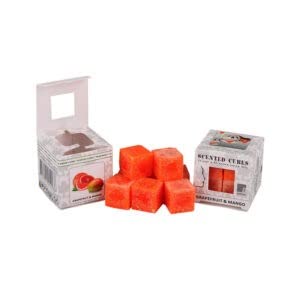 SCENTED CUBES Duftwachs Duftwürfel Raumduft AromaSchmelzwachs viele verschiedene Sorten (Grapefruit & Mango) von Generisch