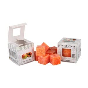 SCENTED CUBES Duftwachs Duftwürfel Raumduft AromaSchmelzwachs viele verschiedene Sorten (Mango & Papaya) von Generisch