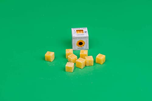 SCENTED CUBES Duftwachs Duftwürfel Raumduft AromaSchmelzwachs viele verschiedene Sorten (Sonnenblume - Sunflower) von Generisch