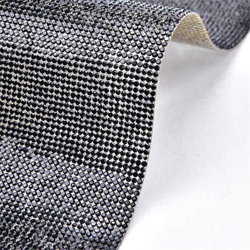 SS6 2 mm Hot-Fix-Glas-Strass-Applikation, selbstklebend, Kristall-Netzband zum Aufbügeln, DIY-Kleidung und Auto-Aufkleber, Dekoration SS6 2 mm Hot-Fix-Glas-Strass-Applikation, selbstklebend, Kristall-Netzband zum Aufbügeln, DIY-Kleidung und Auto-Aufkleber, Dekoration von Generisch
