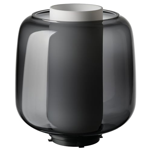 SYMFONISK Lampenschirm für Lautsprechersockel, Glas/Schwarz von Generisch