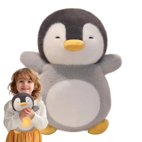 Sanft Atmendes Kuscheltier, Atmendes Pinguin Kuscheltier, Beruhigende Schlafhilfe Für Kinder Zu Hause & Unterwegs Als Geschenk Für Kleinkinder Sanft Atmendes Kuscheltier, Atmendes Pinguin Kuscheltier, Beruhigende Schlafhilfe Für Kinder Zu Hause & Unterwegs Als Geschenk Für Kleinkinder von Generisch