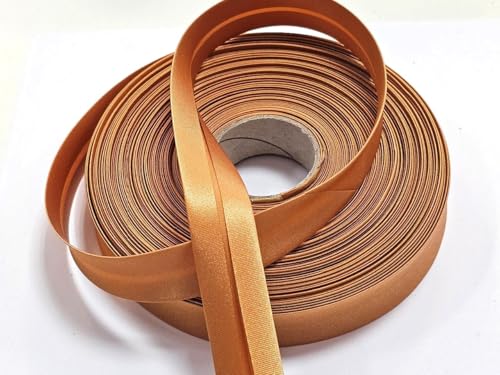 Satin- Schrägband vorgefalzt 40/20mm gold 10m Satin- Schrägband vorgefalzt 40/20mm gold 10m von Generisch