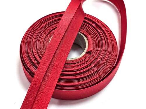 Satin- Schrägband vorgefalzt 40/20mm rot 10m Satin- Schrägband vorgefalzt 40/20mm rot 10m von Generisch