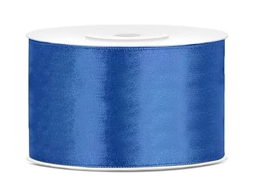 Satinband Rolle 25 m blau 38 mm breit Schleifenband, Dekoband Geschenkband Schleife Hochzeitsdeko Band, für Creative Idee. Satinband Rolle 25 m blau 38 mm breit Schleifenband, Dekoband Geschenkband Schleife Hochzeitsdeko Band, für Creative Idee. von Generisch