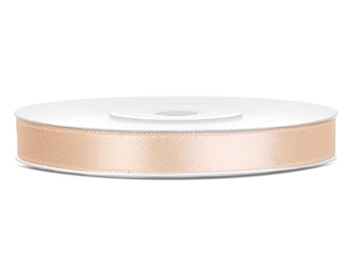 Satinband Rolle 25 m creme 6 mm breit Schleifenband creme Dekoband Geschenkband Schleife Hochzeitsdeko Band, für Creative Idee. Satinband Rolle 25 m creme 6 mm breit Schleifenband creme Dekoband Geschenkband Schleife Hochzeitsdeko Band, für Creative Idee. von Generisch