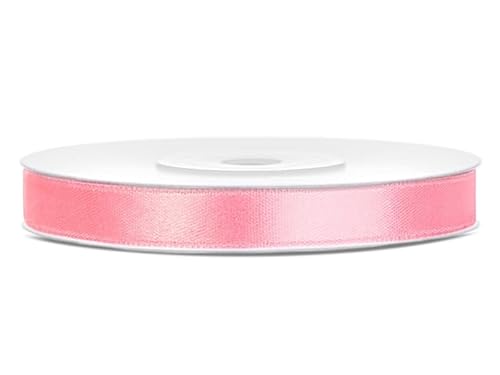 Satinband Rolle 25 m hellrosa 6 mm breit Schleifenband hellrosa Dekoband Geschenkband Schleife Hochzeitsdeko Band, für Creative Idee. Satinband Rolle 25 m hellrosa 6 mm breit Schleifenband hellrosa Dekoband Geschenkband Schleife Hochzeitsdeko Band, für Creative Idee. von Generisch