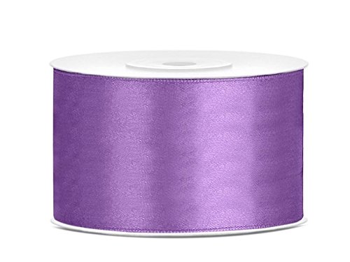 Satinband Rolle 25 m lila 50 mm breit Schleifenband lila Dekoband Geschenkband Schleife Hochzeitsdeko Band, für Creative Idee. Satinband Rolle 25 m lila 50 mm breit Schleifenband lila Dekoband Geschenkband Schleife Hochzeitsdeko Band, für Creative Idee. von Generisch