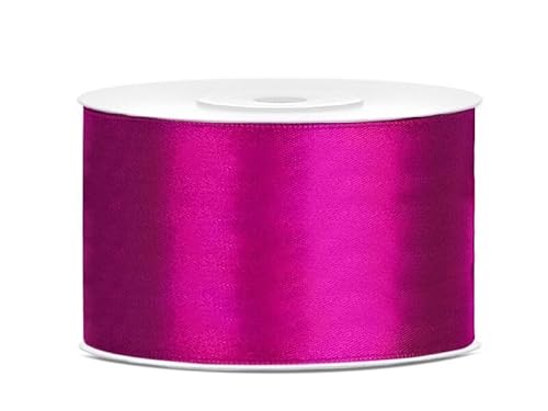 Satinband Rolle 25 m purpur 50 mm breit Schleifenband purpur Dekoband Geschenkband Schleife Hochzeitsdeko Band, für Creative Idee. Satinband Rolle 25 m purpur 50 mm breit Schleifenband purpur Dekoband Geschenkband Schleife Hochzeitsdeko Band, für Creative Idee. von Generisch