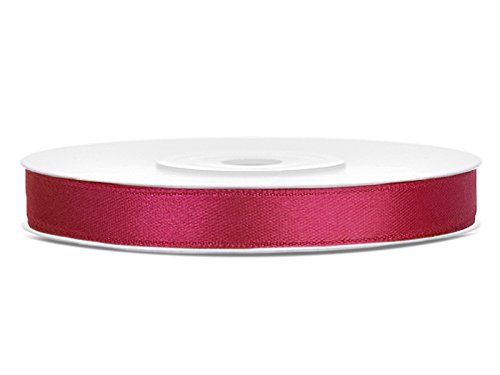 Satinband Rolle 25 m purpur 6 mm breit Schleifenband purpur Dekoband Geschenkband Schleife Hochzeitsdeko Band, für Creative Idee. Satinband Rolle 25 m purpur 6 mm breit Schleifenband purpur Dekoband Geschenkband Schleife Hochzeitsdeko Band, für Creative Idee. von Generisch