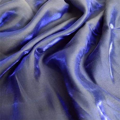 Satinstoff mit Farbverlauf, 100 x 150 cm, für Hemden, Kleider, DIY, handgefertigtes Nähmaterial von Generisch
