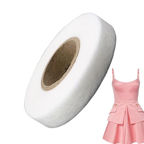 Saumband 60 Meter | Extra Stark | Bügelband zum Aufbügeln | Selbstklebende Vorhänge zum Aufbügeln | Härter als Nähen von gesäumtem Vlies Saumband 60 Meter | Extra Stark | Bügelband zum Aufbügeln | Selbstklebende Vorhänge zum Aufbügeln | Härter als Nähen von gesäumtem Vlies von Generisch