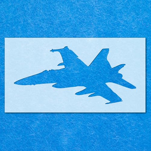 Schablone, Flugzeug, Jet-Flugzeug, Mylar, Malerei, Wandkunst, Basteln, Airbrush von Generisch