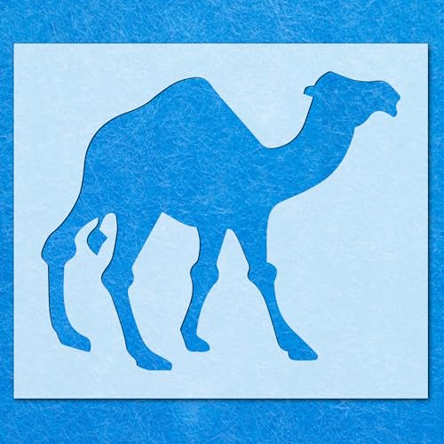 Schablone, Kamelhöcker, afrikanisches Tier, Mylar-Malerei, Wandkunst, Basteln, 1 Airbrush von Generisch